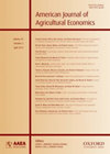 AMERICAN JOURNAL OF AGRICULTURAL ECONOMICS封面